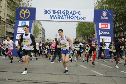 Štafetni polumaraton na 31. Beogradskom maratonu